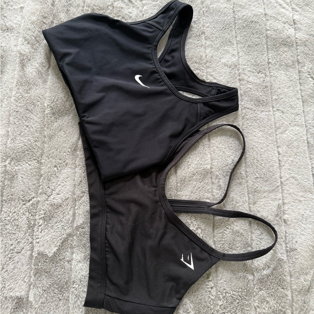 Black Sports Bra